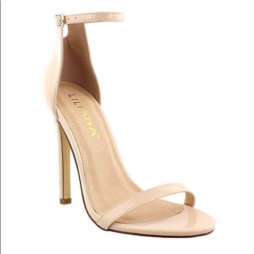 Nude Heeled Sandal